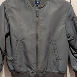 Uniqlo Green Bomber Jacket Kids 11-12 Years